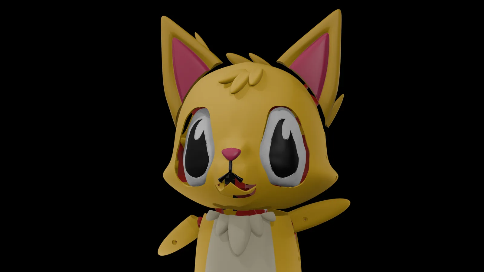 Cincho animatronic companion closeup