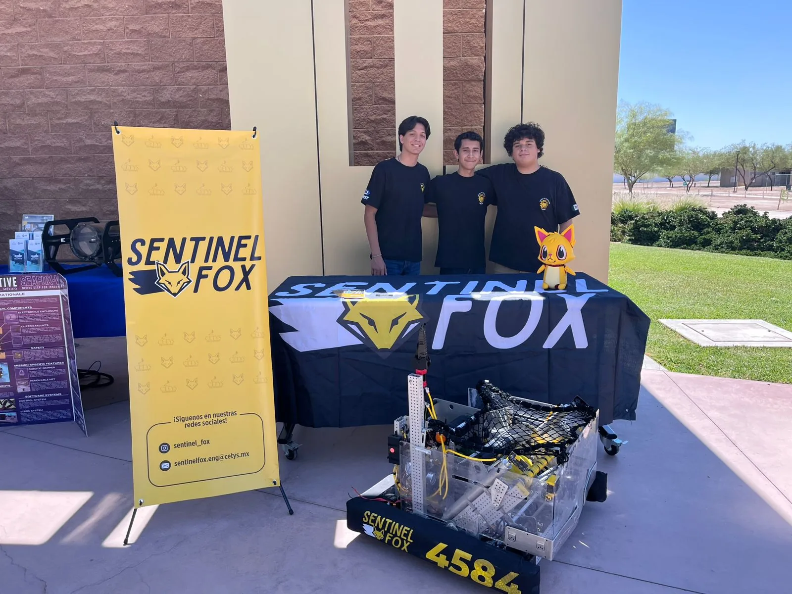 Cincho project team with project display