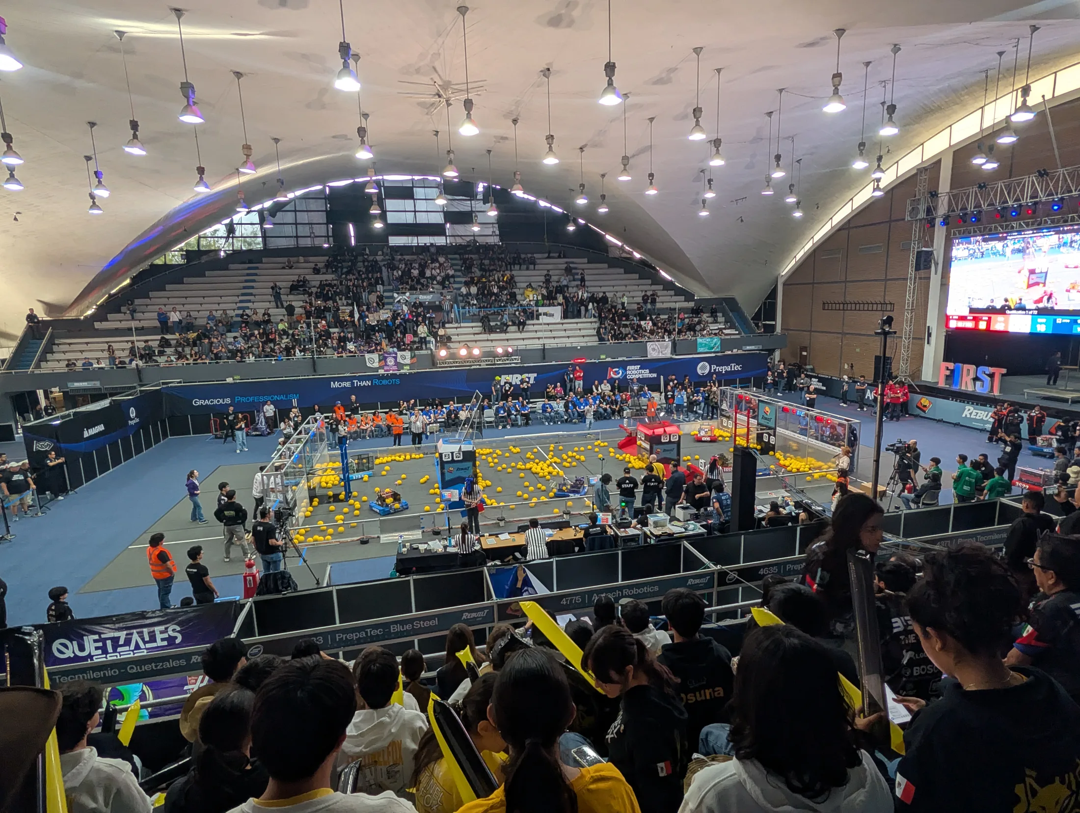 FRC field and stands