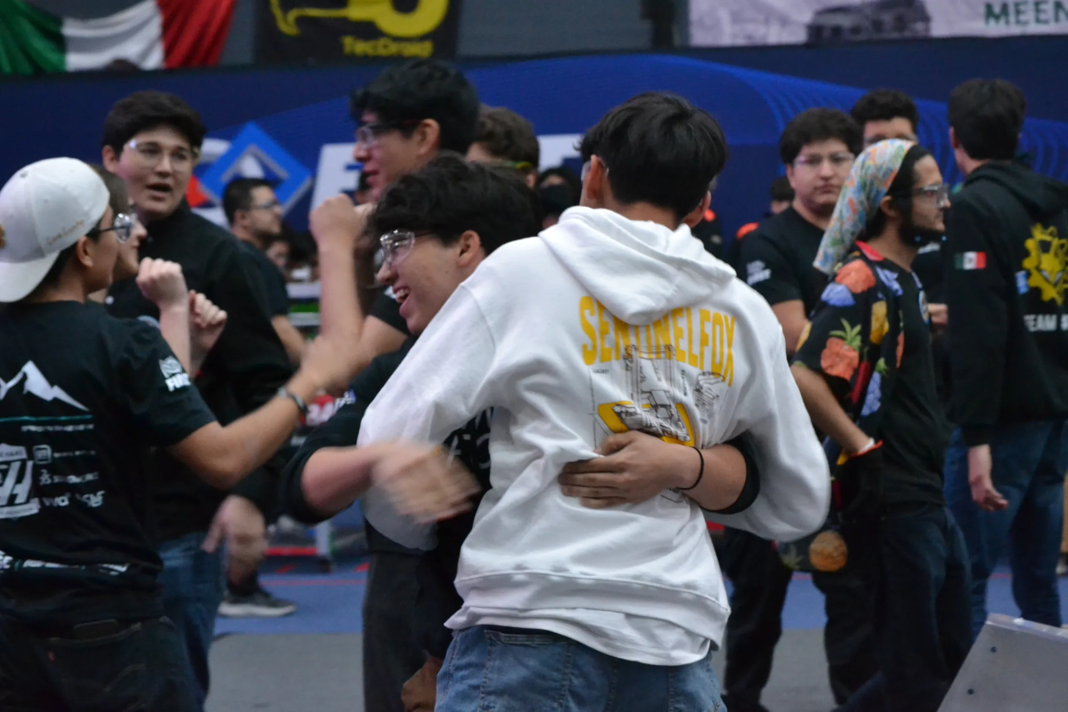 Sentinel Fox after an FRC match