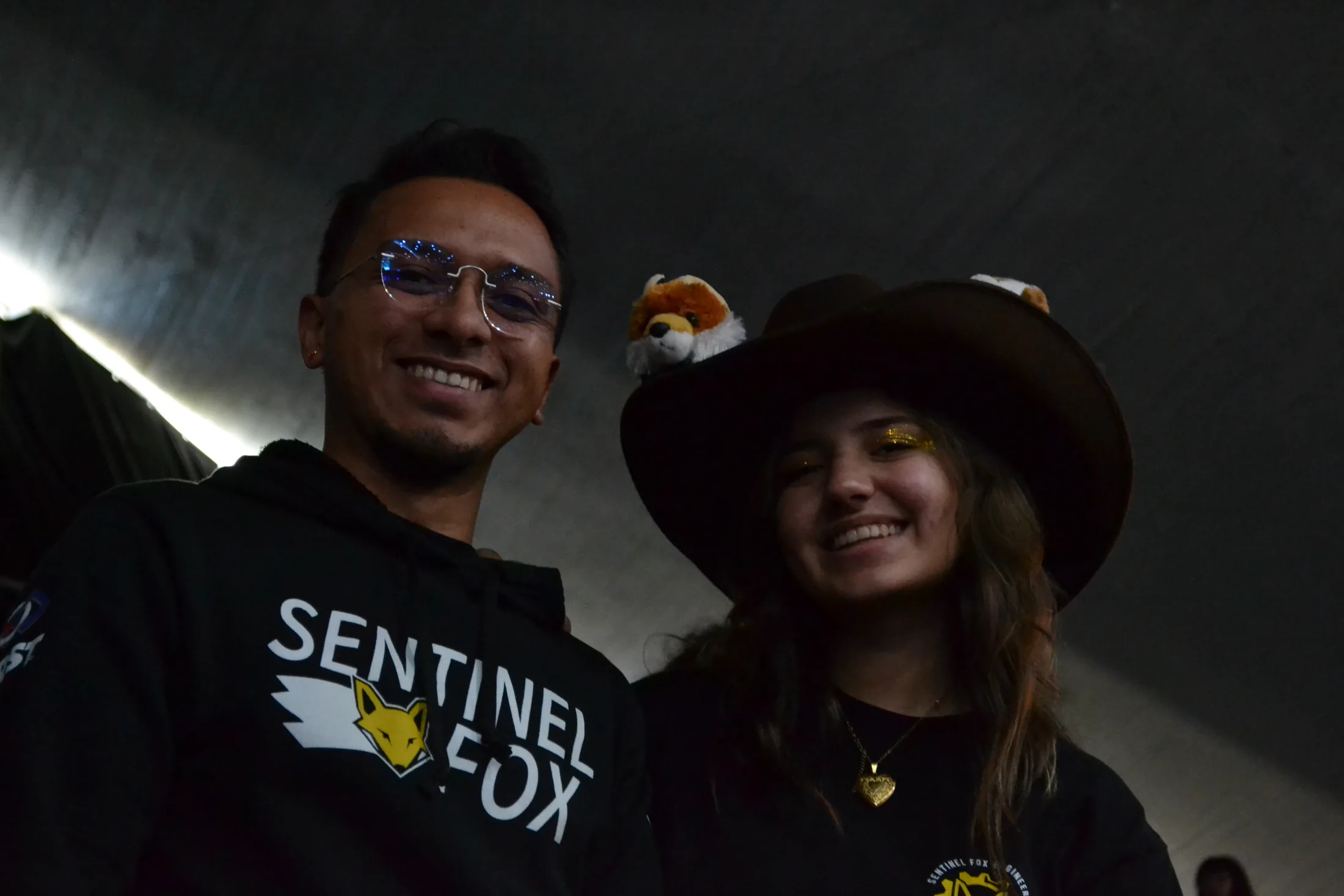 Mentor and student at FRC